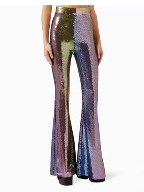 NWT The New Arrivals by Ilkyaz Ozel Colette Pants in Sequin Size 8